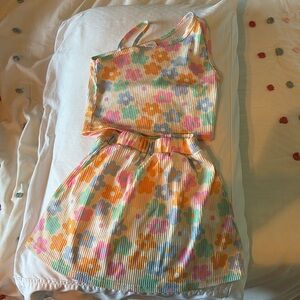 Floral Toddler Girl 2 piece outfit